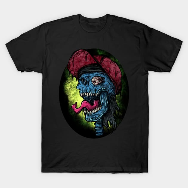 Jumpscare Skeleton T-Shirt by DeathAnarchy